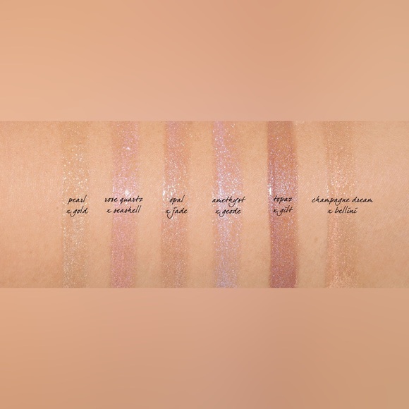 NIB -OPAL X JADE- Becca Liquid Crystal Lip Topper Glow Gloss - Picture 8 of 9